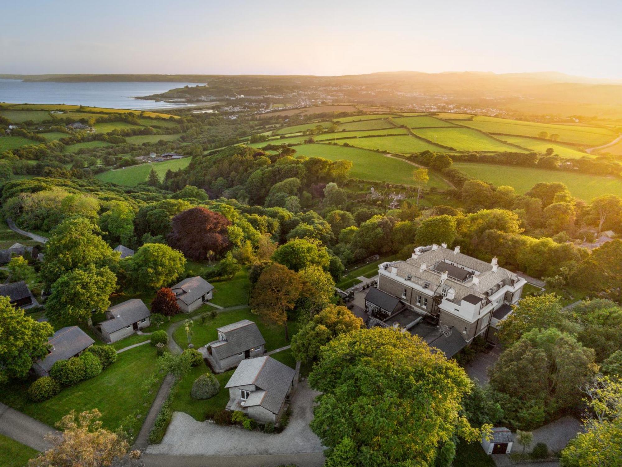 Trenython Manor Resort Fowey Bagian luar foto